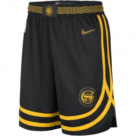 Hombre NBA Golden State Warriors Pantalones 2023-24 Nike City Edition Swingman